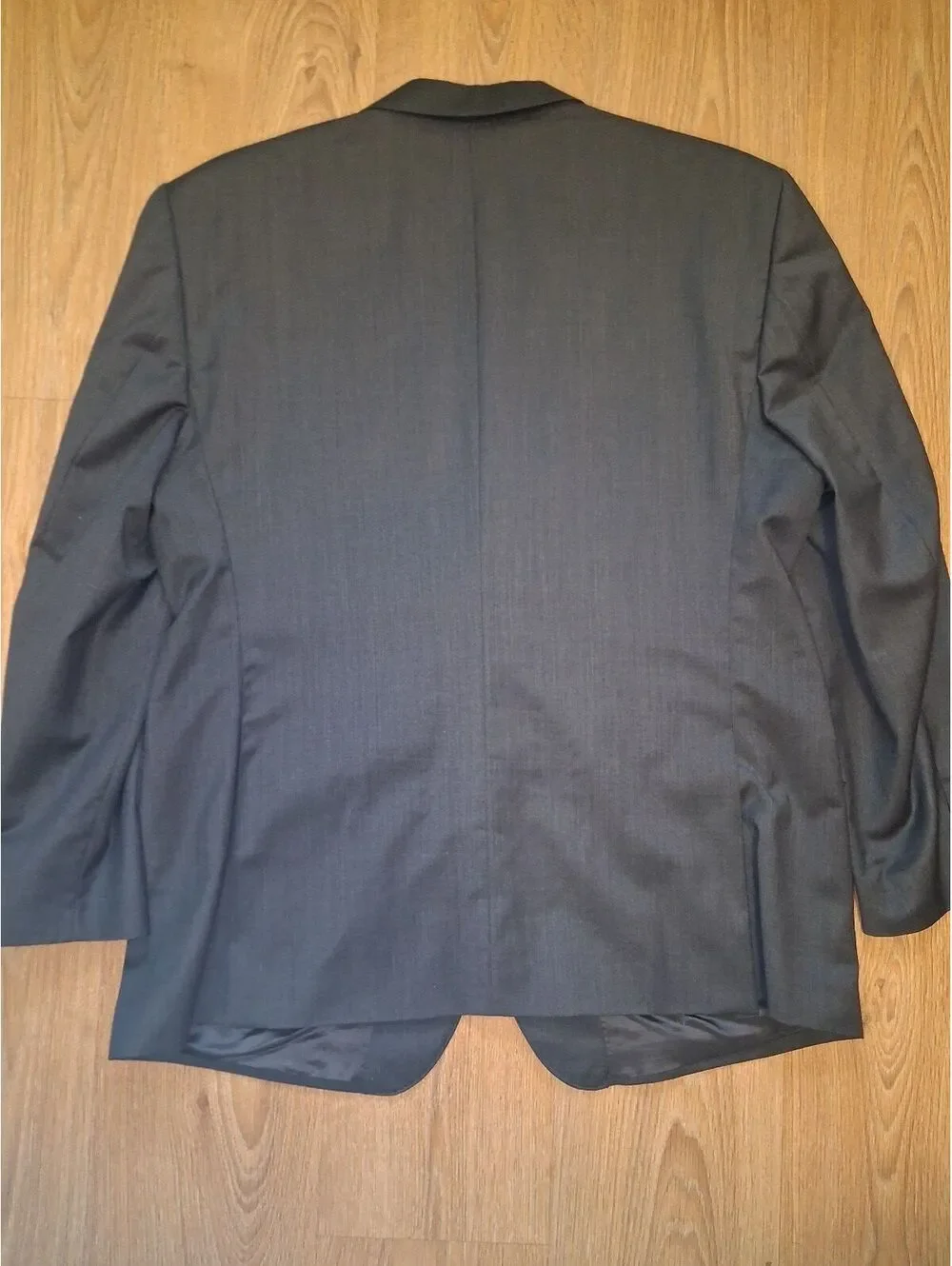 Ermenegildo Zegna Sport Coat 46R Gray Wool Made in Italy